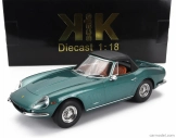 Kk-scale Ferrari 275 Gtb/4 Nart Spider 1967 1:18 Green Met