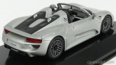 Edicola Porsche 918 Spyder 2013 - Con Vetrina - With Showcase 1:43 Silver