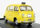 Brumm Fiat 600d Multipla Taxi Milano 1970 1:43 Žltá