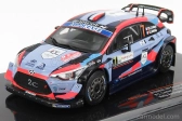 Ixo-models Hyundai I20 Coupe Wrc N 7 Rally Sardegna 2020 P.l.loubet - V.landais 1:43 Svetlo modrá červená čierna