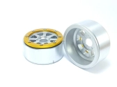 Kovové Beadlock CNC disky Absima Metsafil 1.9 Hammer Silver/Gold, 2 ks