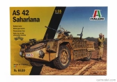 Italeri Fiat Sahariana As42 Camionetta Tank Military Italy 1942 1:35 /
