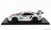 Spark-model Porsche 911 991-2 4.2l Team Porsche Gt N 91 Winner Lmgte Pro Class 24h Le Mans 2022 Gianmaria Bruni - Richard Lietz - Frederic Makowiecki 1:18 Bílá Šedá Červená