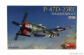 Miniart Republic aviation P-47d 25re Military Airplane 1942 1:48 /