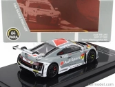Paragon-models Audi R8 Lms Team Hitotsuyama N 21 Gt300 Class Super Gt 2017 Richard Lyons - Masataka Yanagida 1:64 Šedá Bílá