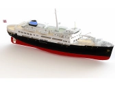 RC stavebnica Modell-Tec MS Finnmarken 1:60 kit
