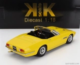 Kk-scale Maserati Ghibli Spider Cabriolet Open 1970 - Spoked Rims - Cerchio A Raggio 1:18 Žlutá