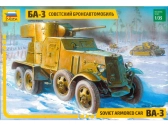 Zvezda BA-3 obrněné vozidlo (1:35)
