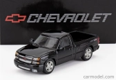 Paragon-models Chevrolet Silverado Single Cab Pick-up 454 Lsx Lhd 2006 1:64 čierna