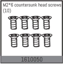 M2*6 countersunk head screws (10)
