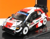 Ixo-models Toyota Yaris Wrc N 33 Rally Ypres 2021 E.evans - S.martin 1:43 Biela červená čierna