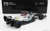 Minichamps Mercedes gp F1 W13e Mercedes-amg Petronas F1 N 63 1:18, stříbrná