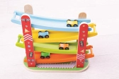 Bigjigs Toys Drevená autodráha