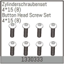 Button Head Screw Set 4*15 (8)