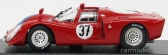 Najlepší model Alfa romeo 33.2 N 37 Test 24h Le Mans 1968 Gosselin - Trosch 1:43 Red Blue