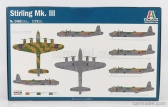 Italeri Stirling Mk.iii Military Airplane 1939 1:72 /