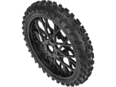 Pro-Line kolo s pneu Dunlop Geomax MX33 V2 Bead CR4 přední, disk černý: PM-MX