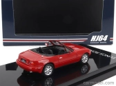 Zapaľovanie-model Mazda Eunos (mx5) Spider Roadster 1989 1:64 Červená