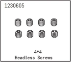Headless Screw M4*4 (8)