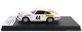 Trofeu Porsche 911t Coupe Team C.laurent (night Version) N 44 24h Le Mans 1969 Claude Laurent - Jacques Marche 1:43 Bílá