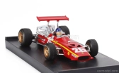 Brumm Ferrari F1 312 N 26 Winner France Gp 1968 Jacky Ickx - s figúrkou vodiča 1:43 červená biela