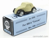 Officina-942 Fiat 500a Topolino 1936 1:76 Beige Black