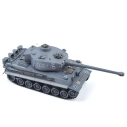 RC Bojujúci tank Tiger 1 sivý