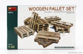 Miniart Accessories Wooden1950 Pallet Set 1:48 /