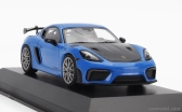Minichamps Porsche 718 (982) Cayman Gt4 Rs 2021 1:43 Shark Blue
