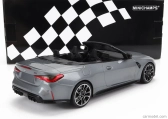 Minichamps BMW radu 4 M4 (g83) Cabriolet 2020 1:18 Grey Met