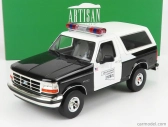 Greenlight Ford usa Bronco Oklahoma Highway Patrol Police 1996 1:18 Černá Bílá