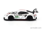 Spark-model Porsche 911 991-2 4.2l Team Porsche Gt N 91 Winner Lmgte Pro Class 24h Le Mans 2022 Gianmaria Bruni - Richard Lietz - Frederic Makowiecki 1:64 Bílá Šedá Červená