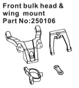 HBP250106 - Front Bulk Head & Wing Mount Set