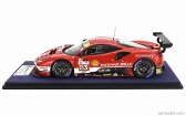 Looksmart Ferrari 488 Gte Evo 3.9l Turbo V8 Team Richard Mille Af Corse N 83 24h Le Mans 2023 Luis Perez Companc - Alessio Rovera - Lilou Wadoux 1:18 červená