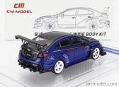 Cm-models Subaru Varis Wrx Sti S4 2019 1:64 Blue Carbon
