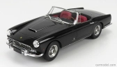 Matrix scale models Ferrari 250gt Ii-series Cabriolet Open 1960 - Con Vetrina With Showcase 1:18 Black