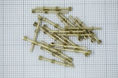 Stĺpik zábradlia 17 mm 2 otvory (20 ks)