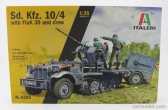 Italeri Nákladný automobil Sd.kfz. 10/4 s Flak 30 a posádkou Vojenský 1945 1:35 /