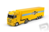 RC kamión Mercedes Benz, žltý