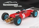 Tecnomodel Ferrari F1 512 N 8 Italy Gp 1965 John Surtees 1:43 Červená