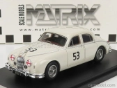 Modely v mierke Matrix Jaguar Mkii 3.4 Litre N 53 2nd Siverstone Annual International Trophy Meeting 1959 1:43 Biela