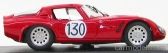 Najlepší model Alfa romeo Tz2 N 130 Targa Florio 1966 Bianchi - Bussinello 1:43 Red