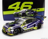 Minichamps BMW 4-series M4 Gt3 Team Wrt N 46 6th 24h Spa 2023 Valentino Rossi - Augusto Farfus - Maxime Martin 1:18 Fialová Žlutá Černá