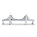 Oceľová stavebnica Brooklyn Bridge