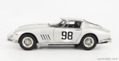 Cmc Ferrari 275 Gtb/c Competizione Ch.9051 N 98 500km Mugello 1966 R.sinibaldi - M.grana 1:18 Silver