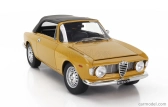 Mitica Alfa romeo Giulia 1600 Gtc Cabriolet Uzavretý 1964 - Interiér Čierna 1:18 Giallo Ochre - Žltá