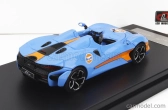 Lcd-model Mclaren Elva Gulf Livery 2020 1:64 Světle Modrá Oranžová