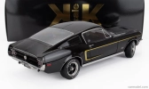 Kk-scale Ford usa Mustang Gt Fastback Coupe 1968 1:12 Black