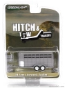 Greenlight Trailer 14-foot Livestock - Trasporto Animali Bestiame 1:64 Grey