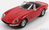 Kk-scale Ferrari 275 Gtb/4 Nart Spider 1967 1:18 Červená